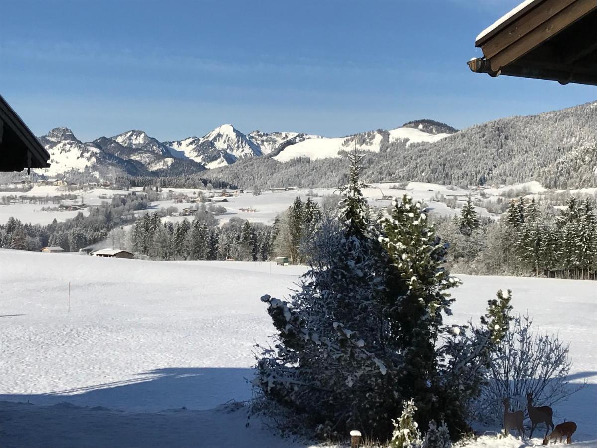 Ferienwohnung Winklblick Reit im Winkl Exterior foto